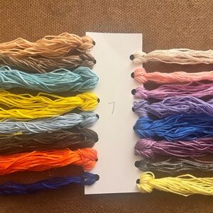 Colorful Embroidery Thread Set